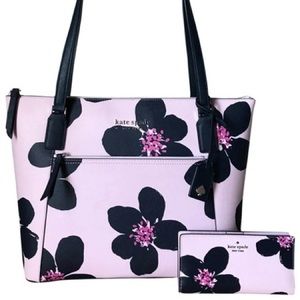 NWT Kate Spade Cameron Floral Tote & Wallet